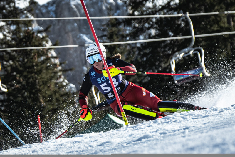 Liene Bondare sasniedz karjeras otro labāko rezultātu slalomā