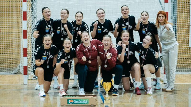 Salaspils kausā handbolā triumfē Igaunijas čempiones, 3. vieta dobelniecēm