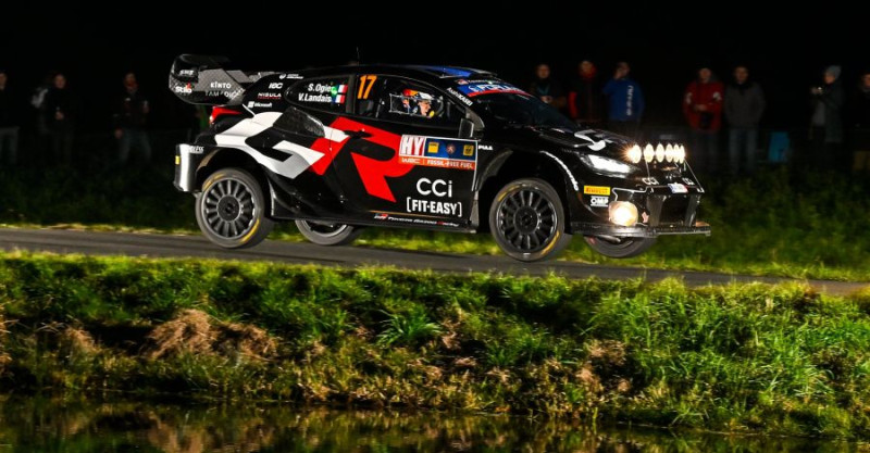 Ožjē kļūst par Centrāleiropas WRC rallija līderi