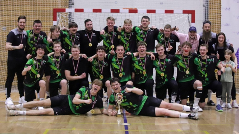 "Salaspils SS" triumfē Latvijas handbola čempionāta vīriešu 1. līgā