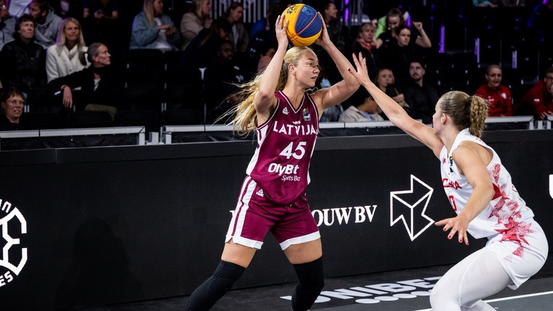 Latvijas 3x3 dāmas paliek Baku un ar uzvaru sāk Pasaules sērijas turnīru