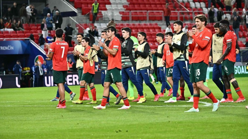 Portugāles un Francijas jaunie futbolisti uzvarētāju nenoskaidro, itāļiem minimāla uzvara