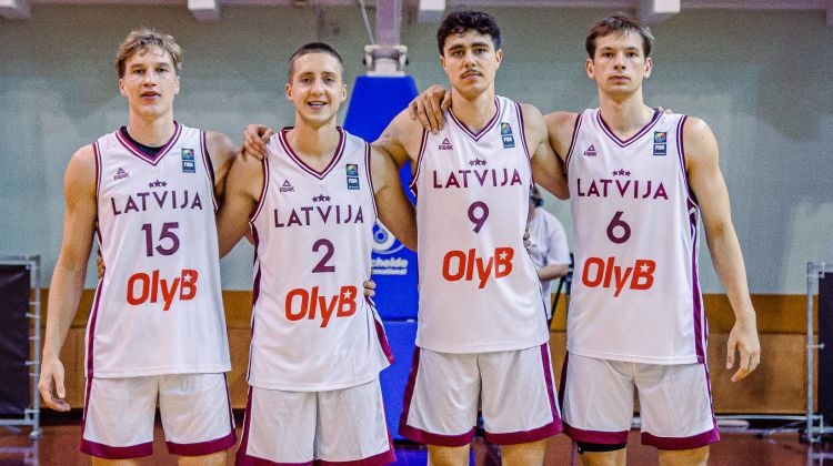 Latvijas 3x3 basketbolistiem pēc vakardienas triumfa šoreiz otrā vieta U-23 Nāciju līgā Rīgā