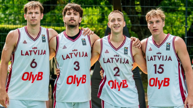 Latvijas 3x3 izlase nopelna ceļazīmi uz U23 Pasaules kausu