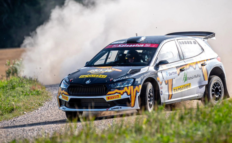 Bijušais WRC braucējs Lapi turpina uzvaras gājienu Somijā