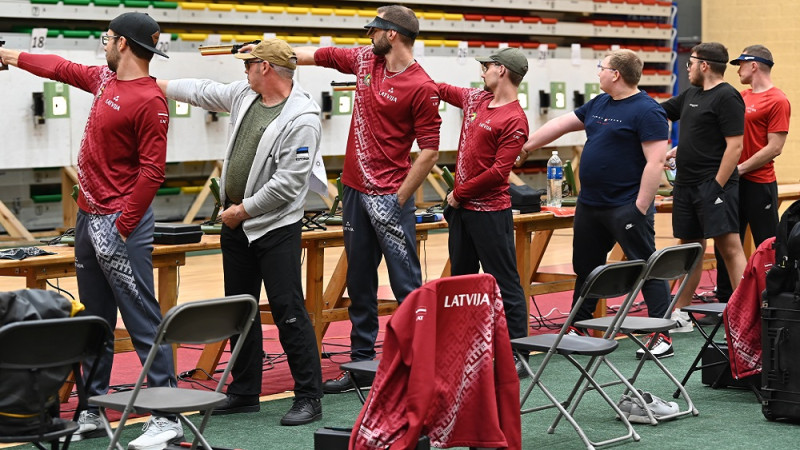 Latvijas komandai uzvara Baltijas kausā ložu šaušanā
