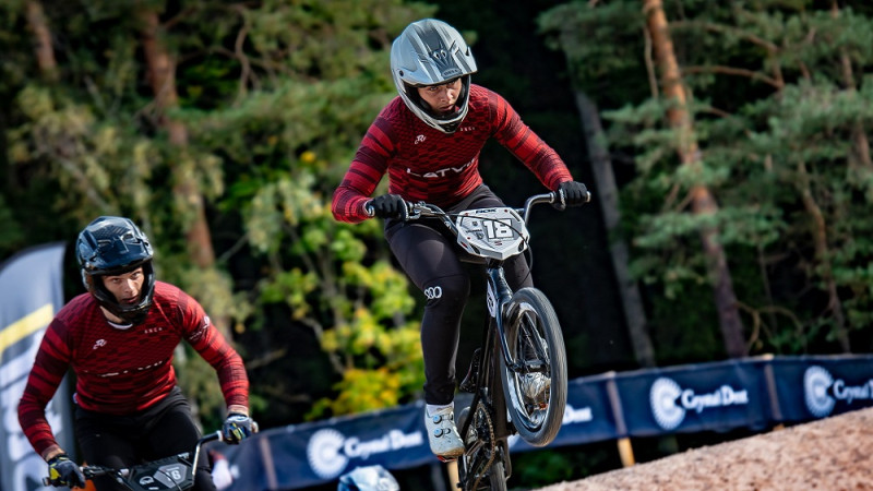 Pasaules čempionātā pusfinālu sasniegušais Treimanis uzvar "Crystal Dent" BMX LK Smiltenē
