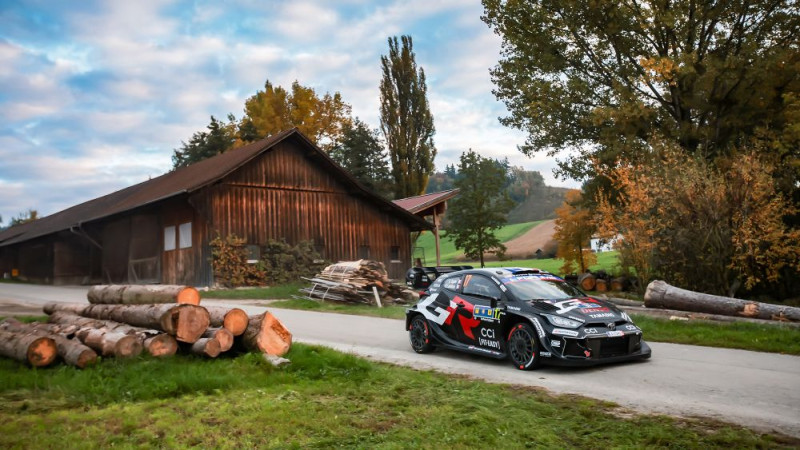 Ožjē izvirzās Centrāleiropas WRC posma vadībā
