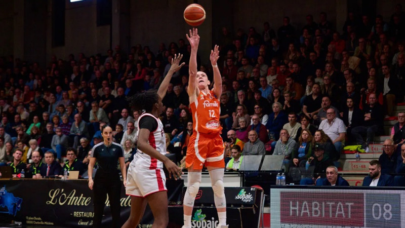 Anete Šteinberga precīzi met un izcīna lielu uzvaru Eirolīgā