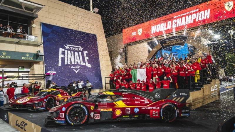 "Ferrari" kļūst par WEC pasaules čempioniem