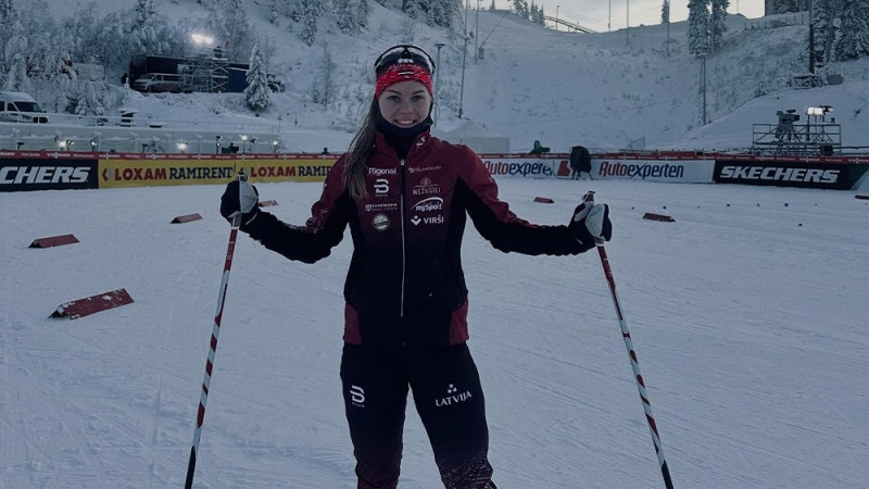 Eiduka: "Neierasti blīvi rezultāti sievietēm, par 29. vietu neesmu ļoti priecīga"