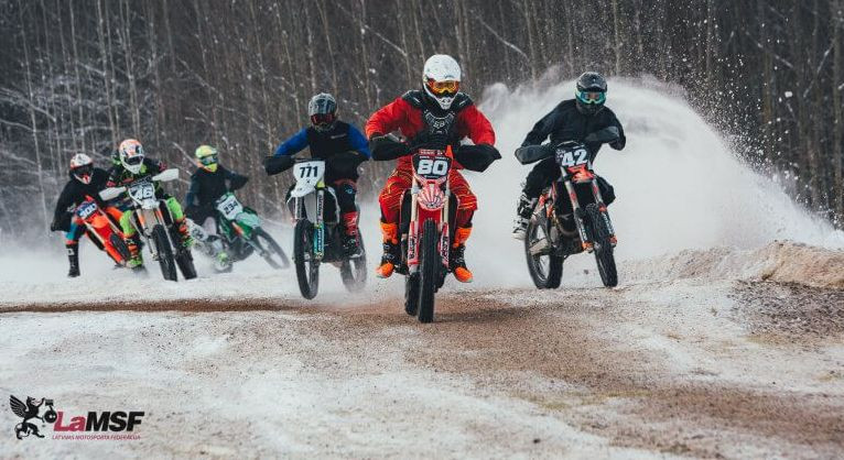 Latvijas ziemas motokrosa čempionāta starts tiks dots jau 11. janvārī Saldū