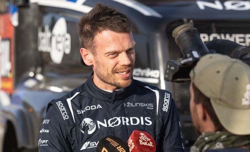 Lietuvietis Žala ieiet Dakaras rallija vēsturē