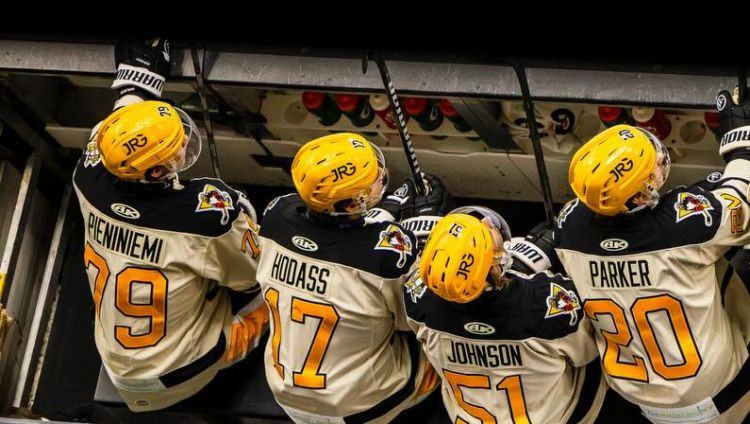 Latviešu aizsargs iemet arī ECHL, Rulleram un Prohorenkovam divi punkti NCAA