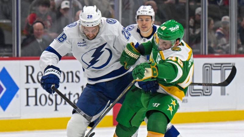 Girgensons ar sešiem spēka paņēmieniem aktīvākais "Lightning" rindās
