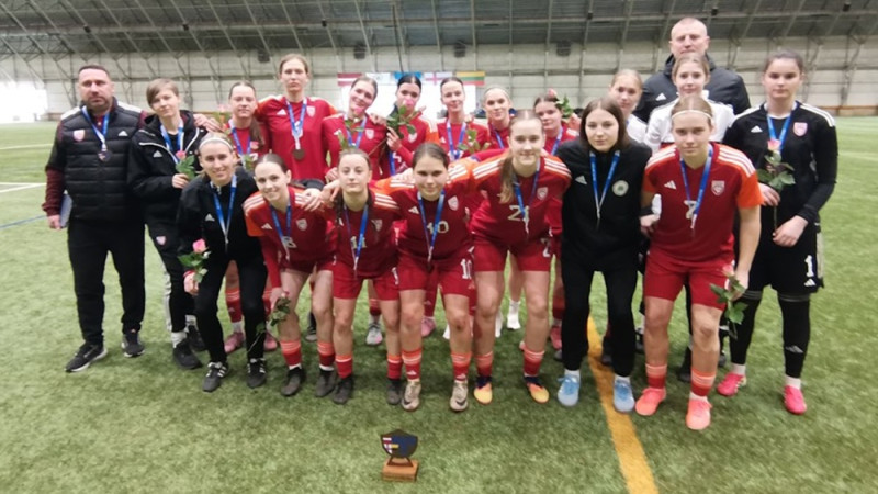 WU-19 futbola izlasei Baltijas kausā trešā vieta