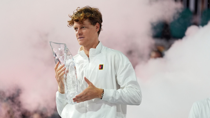 Sinners triumfē arī Maiami "Masters", izcīnot 27. nozīmīgo titulu