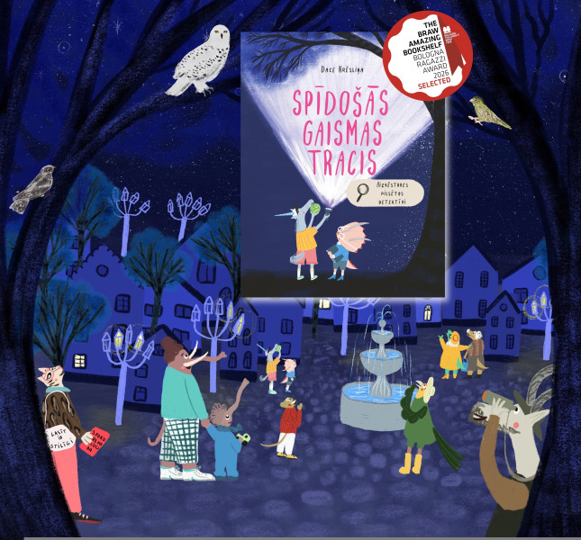 Daces Krēsliņas grāmata otro gadu pēc kārtas nonāk starp pasaules izcilākajām bērnu grāmatām