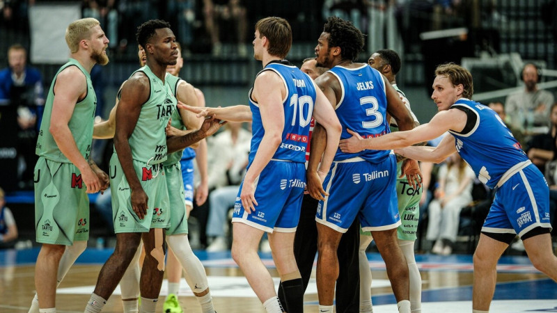 Teju trīs stundas ilgušā kaujā "Kalev" panāk fināla piekto cīņu