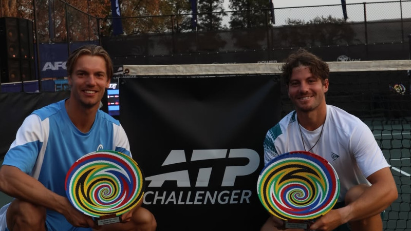 Štrombahs pirmoreiz izcīna "Challenger" dubultspēļu titulu