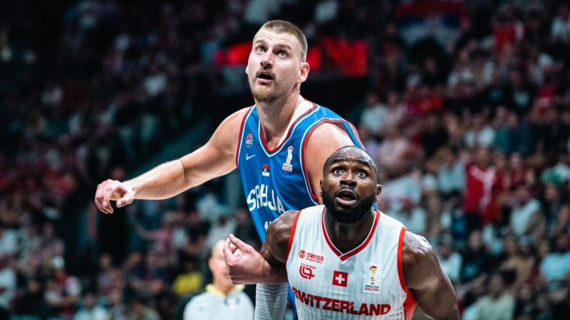 Jokičam 22+14+7 serbu dominancē Fribūrā, spāņiem un turkiem 5-0 un skats uz Kataru