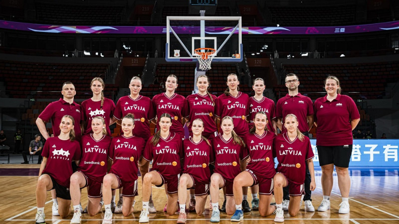 Majana Gorina samet 32 punktus U18 izlases grozos