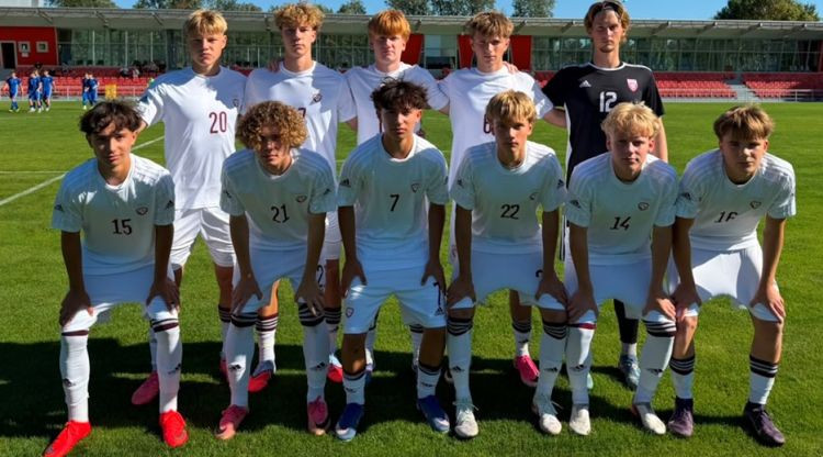 Laimiņš, Siliņš un Galarovskis iesit Latvijas U17 izlases graujošā uzvarā pār mājinieci Moldovu