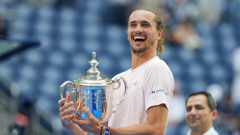 Zverevs šosezon triumfē arī otrajā "Grand Slam" turnīrā