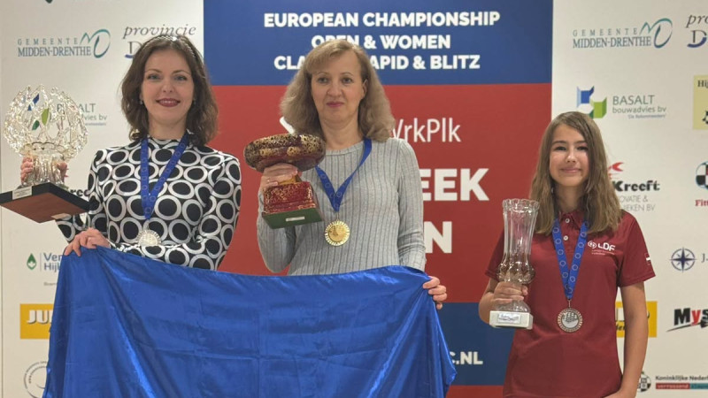Latvijas jaunā dambretiste Misāne izcīna bronzas medaļu Eiropas sieviešu čempionātā