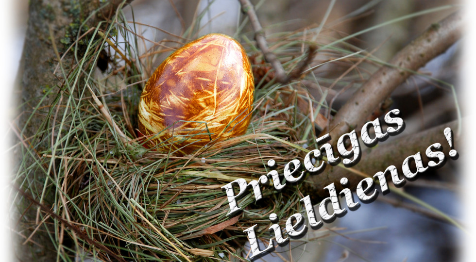 Foto: 5. Apsveikuma kartiņa: Priecīgas Lieldienas!